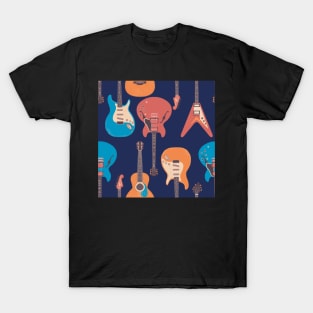 Guitar music pattern T-Shirt